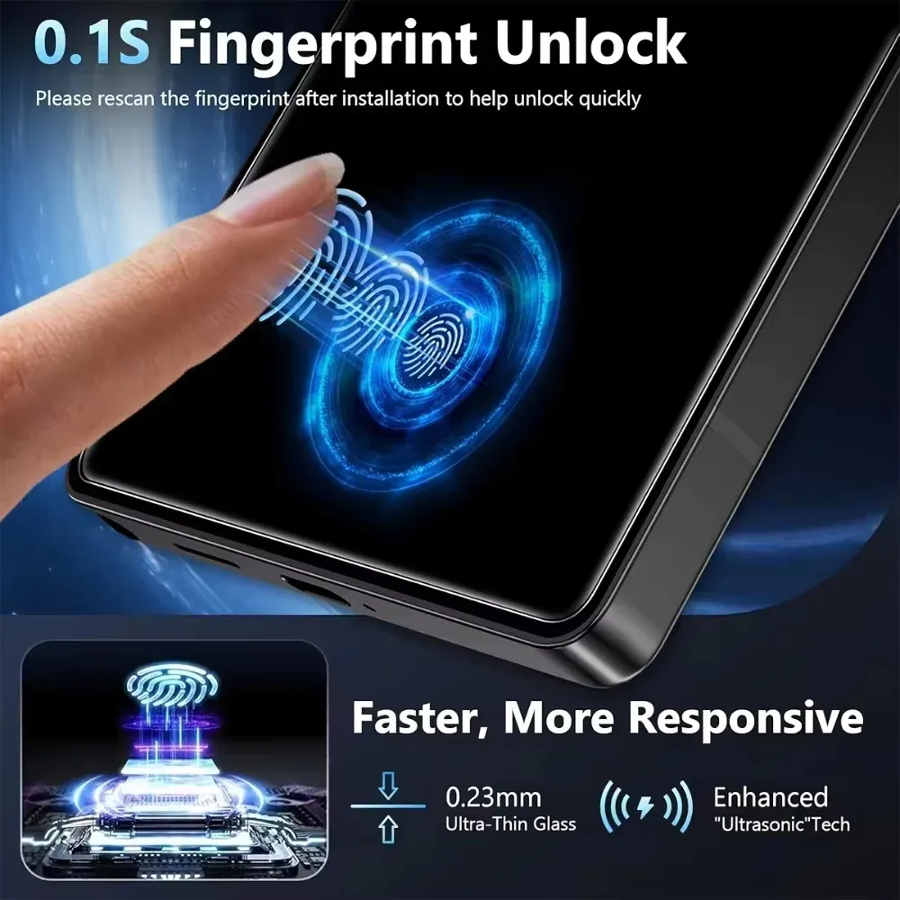 Verre trempé anti-espion appliqué sur smartphone Samsung Galaxy