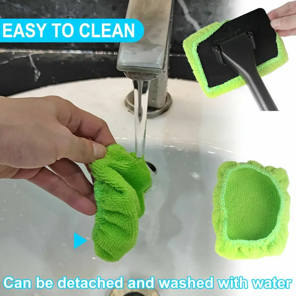 Brosse de nettoyage pour vitres, mise en situation