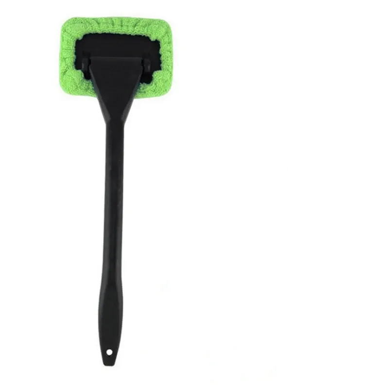 Kit de brosses de nettoyage pour vitres de voiture avec long manche, comprenant un outil de lavage de pare-brise et un essuie-glace intérieur 8