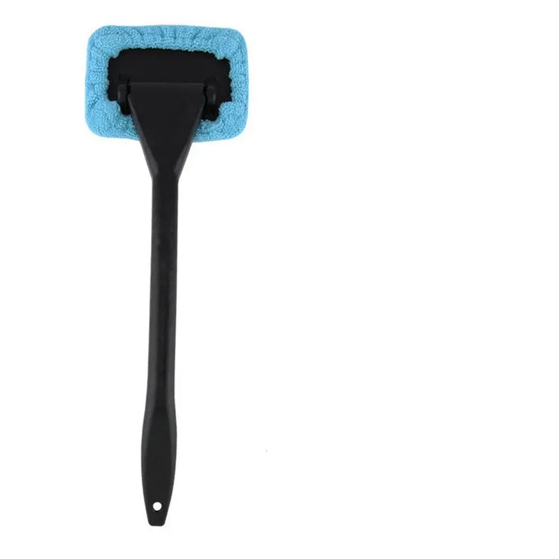 Kit de brosses de nettoyage pour vitres de voiture avec long manche, comprenant un outil de lavage de pare-brise et un essuie-glace intérieur 7