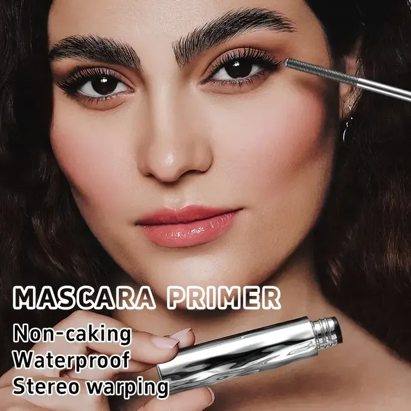 Mascara en tube d'acier, vue du produit