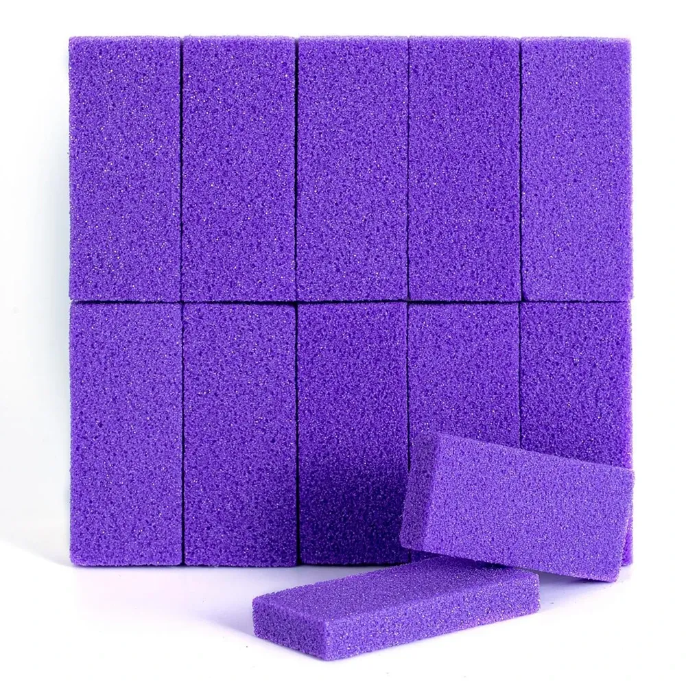 Pierres ponce violettes pour pieds, présentation de l'ensemble