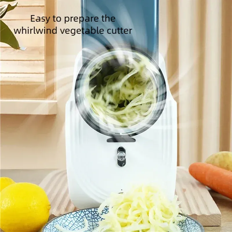 Coupe-légumes électrique multifonction, trancheuse et broyeur automatique pour la cuisine 3