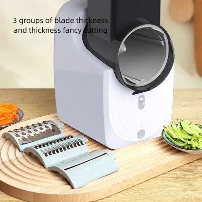 Coupe-légumes électrique multifonction, trancheuse et broyeur automatique pour la cuisine 2