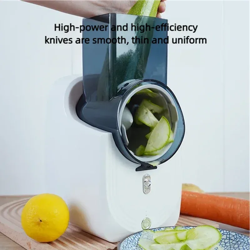 Coupe-légumes électrique multifonction, trancheuse et broyeur automatique pour la cuisine 4