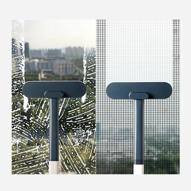 Brosse de nettoyage manuelle pour moustiquaires, nettoyage à sec et à l'eau, usage domestique 2