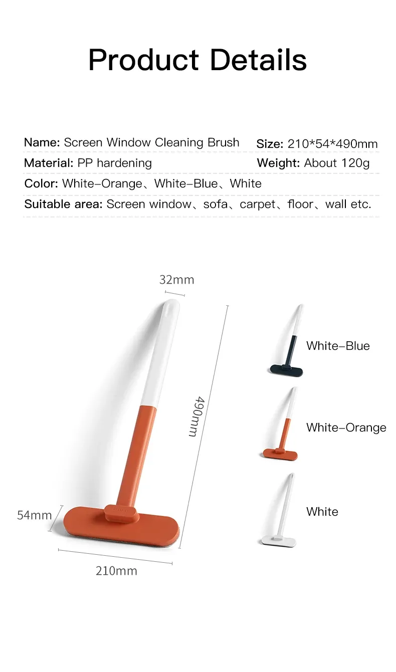 Brosse de nettoyage en situation