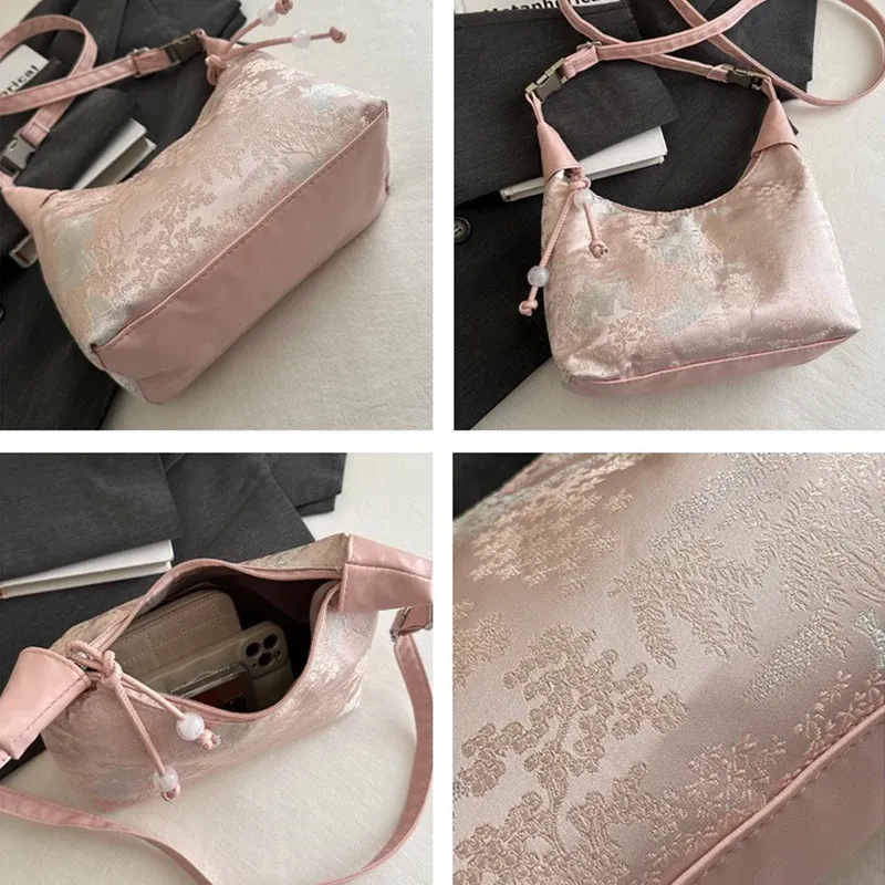 Sac à main en broderie fine de style chinois pour femme, modèle d'été 2025 2