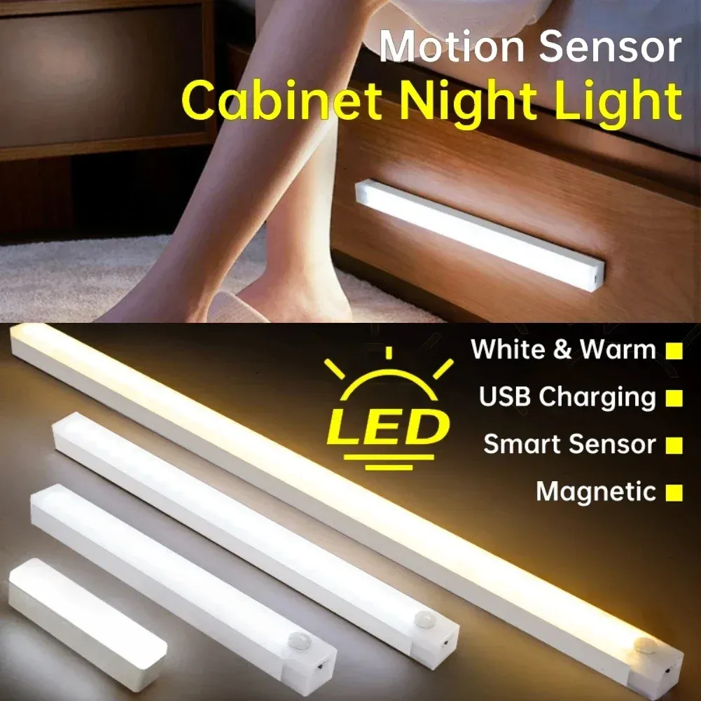Lampe LED rechargeable USB avec capteur de mouvement, Nik, idéale pour la cuisine ou le dressing