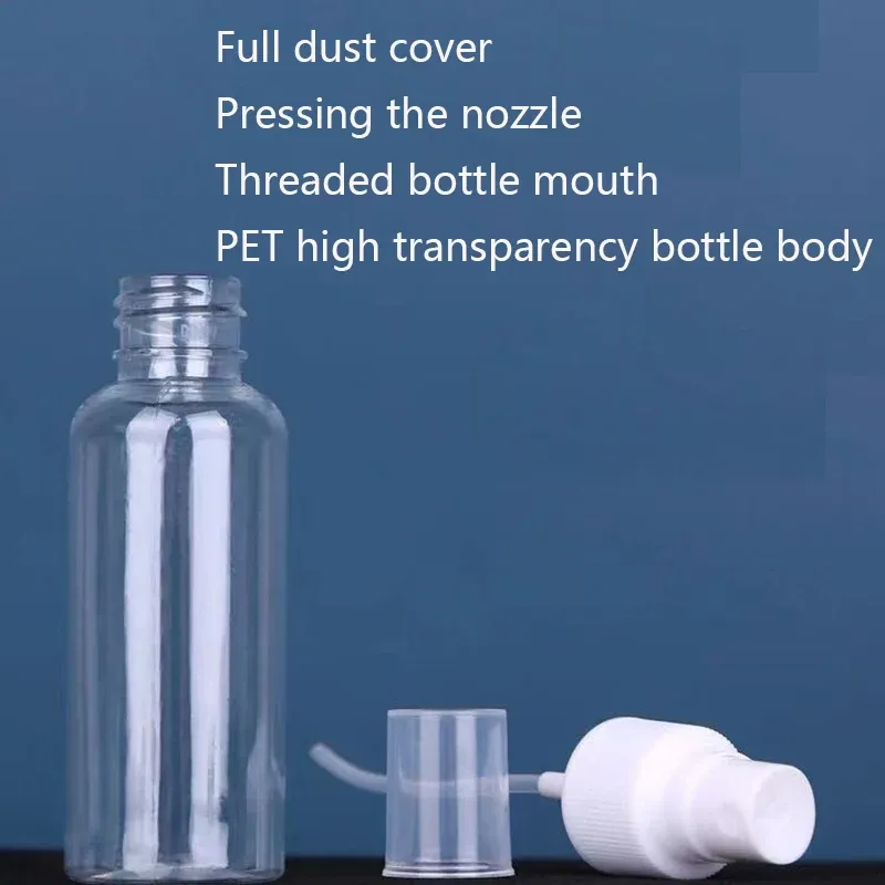 Flacon pulvérisateur rechargeable en plastique transparent, 20/30/50 ml 4