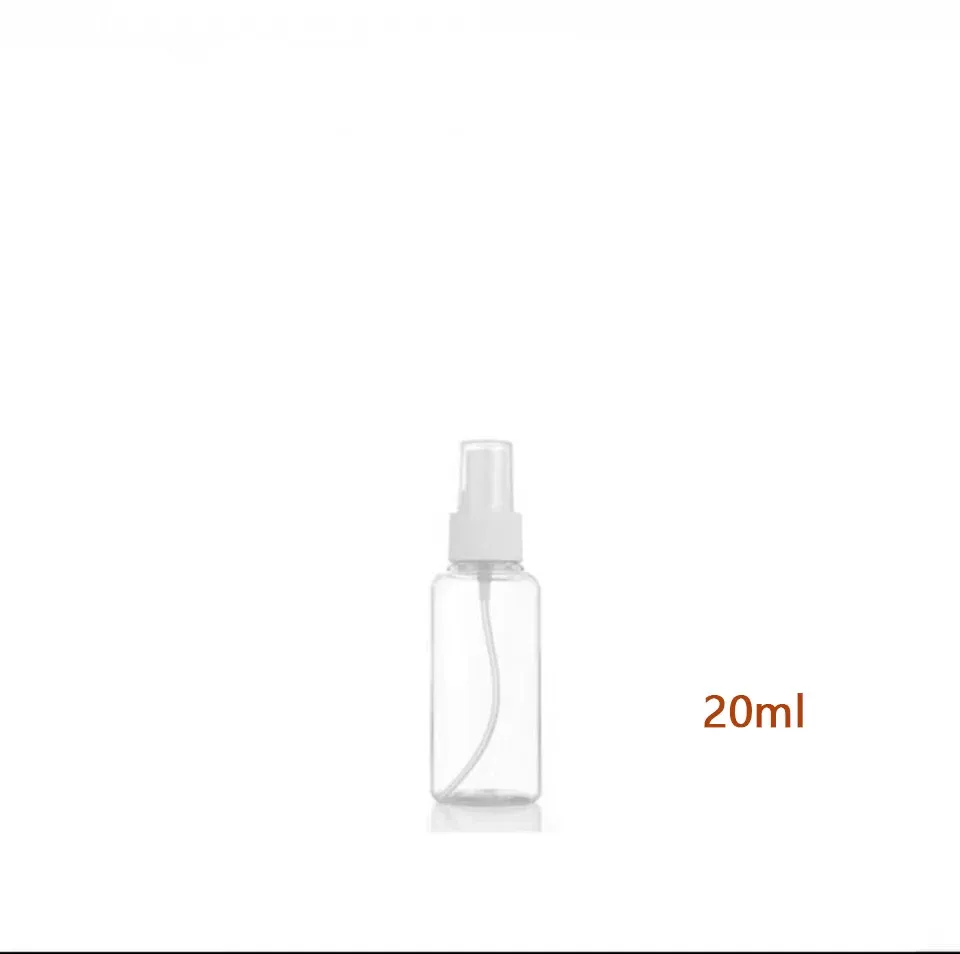 Flacon pulvérisateur rechargeable en plastique transparent, 20/30/50 ml 7