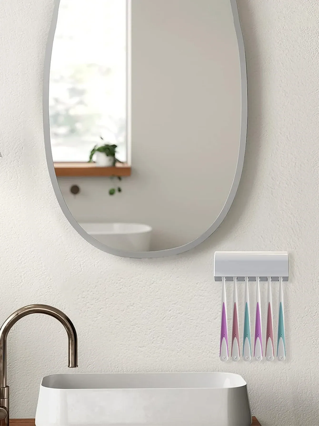 Rangement mural pour salle de bain