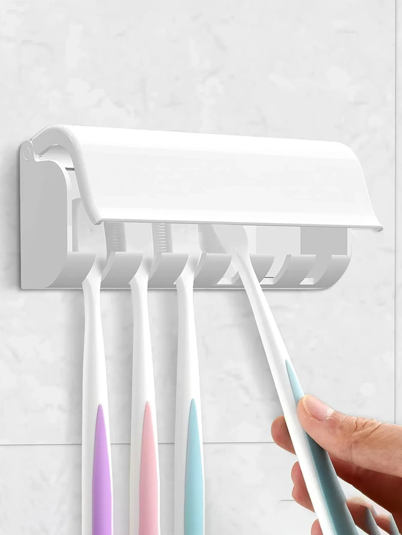 Organisateur de salle de bain à 6 fentes