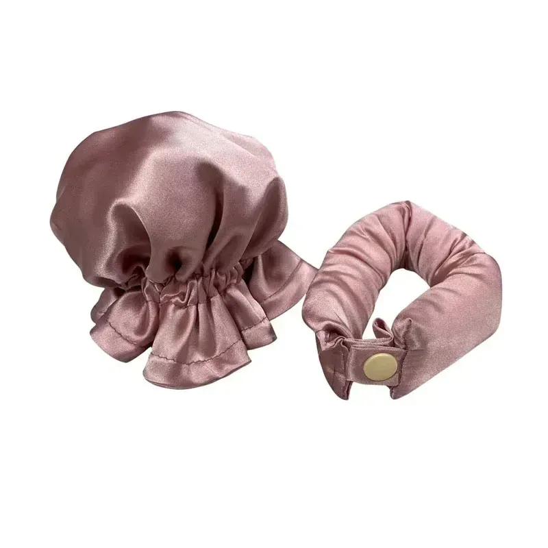 Ensemble de bigoudis en soie sans chaleur, tige à boucler sans chaleur, bandeau de nuit pour boucles paresseuses, outils de coiffure pour femmes, lot de 2 10