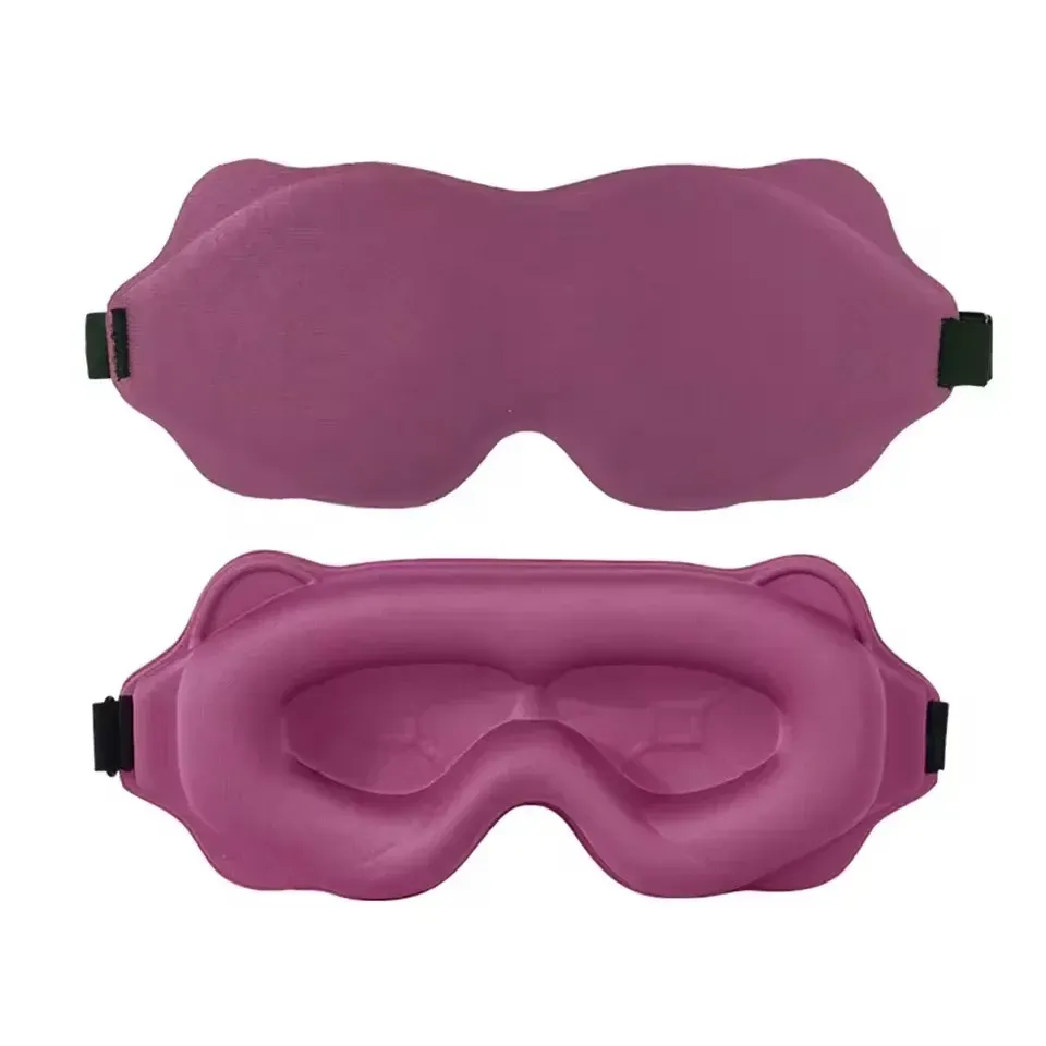 Masque de sommeil 6D occultant pour les yeux, doux et respirant, idéal pour le voyage 9
