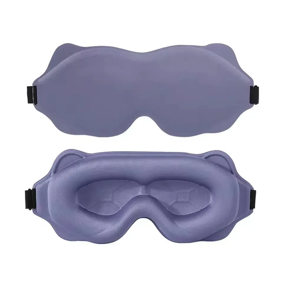 Masque de sommeil 6D occultant pour les yeux, doux et respirant, idéal pour le voyage 8