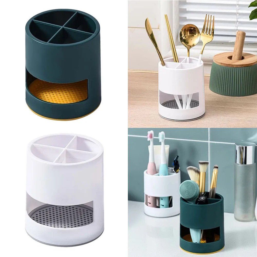 Porte-brosse à dents électrique et organisateur de rangement pour salle de bain