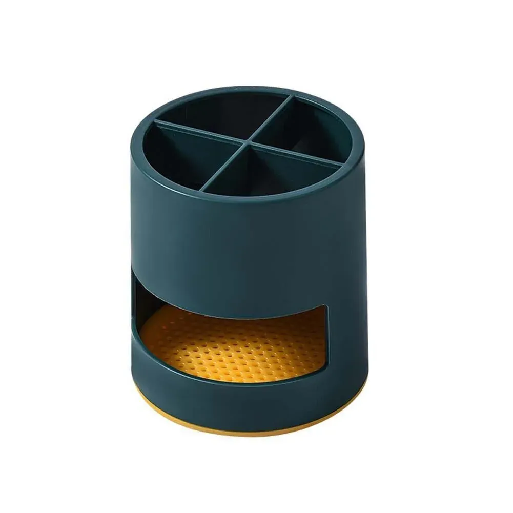 Support de rangement en plastique pour brosse à dents électrique avec trous de vidange 7