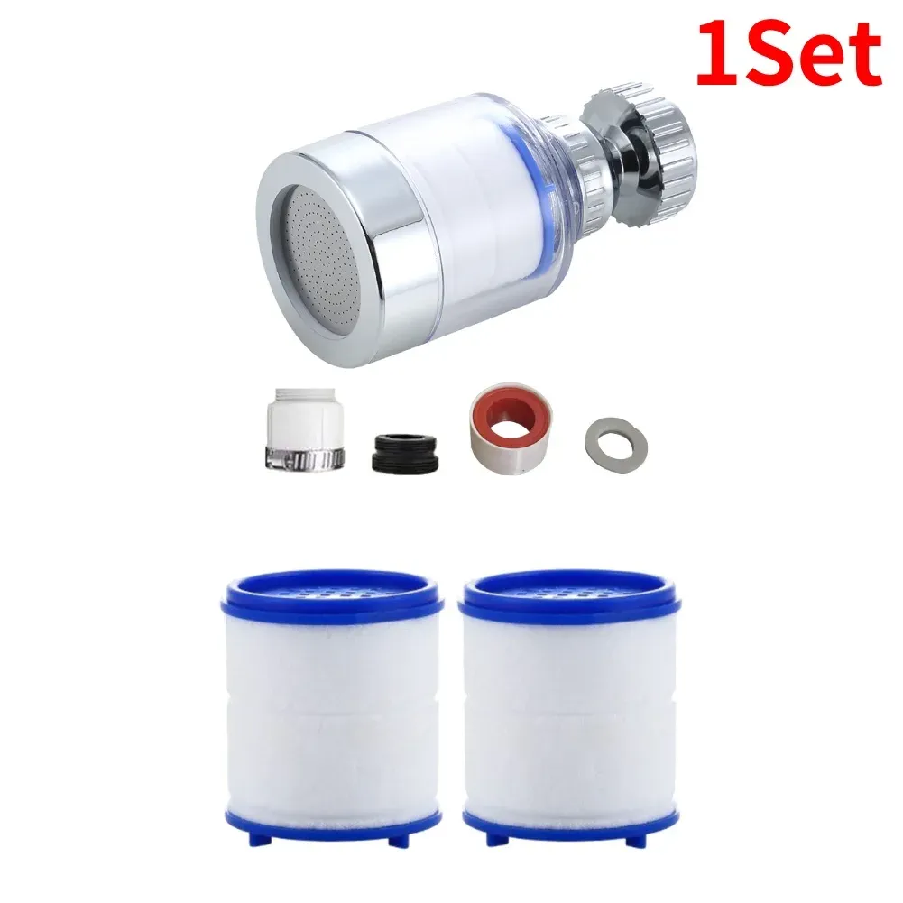 Cartouche filtrante pour robinet, purificateur d'eau, filtre de douche en coton PP pour cuisine et salle de bain, élimine le chlore et les métaux lourds 11