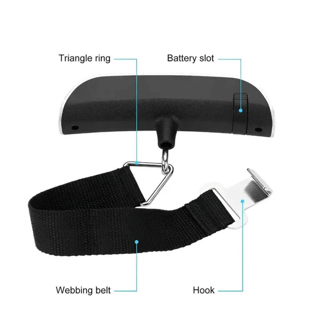 Détail du design de la balance électronique portable