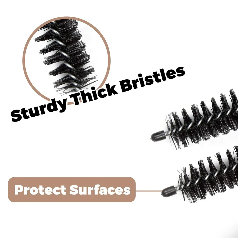 Brosse de nettoyage pour radiateur, mise en situation