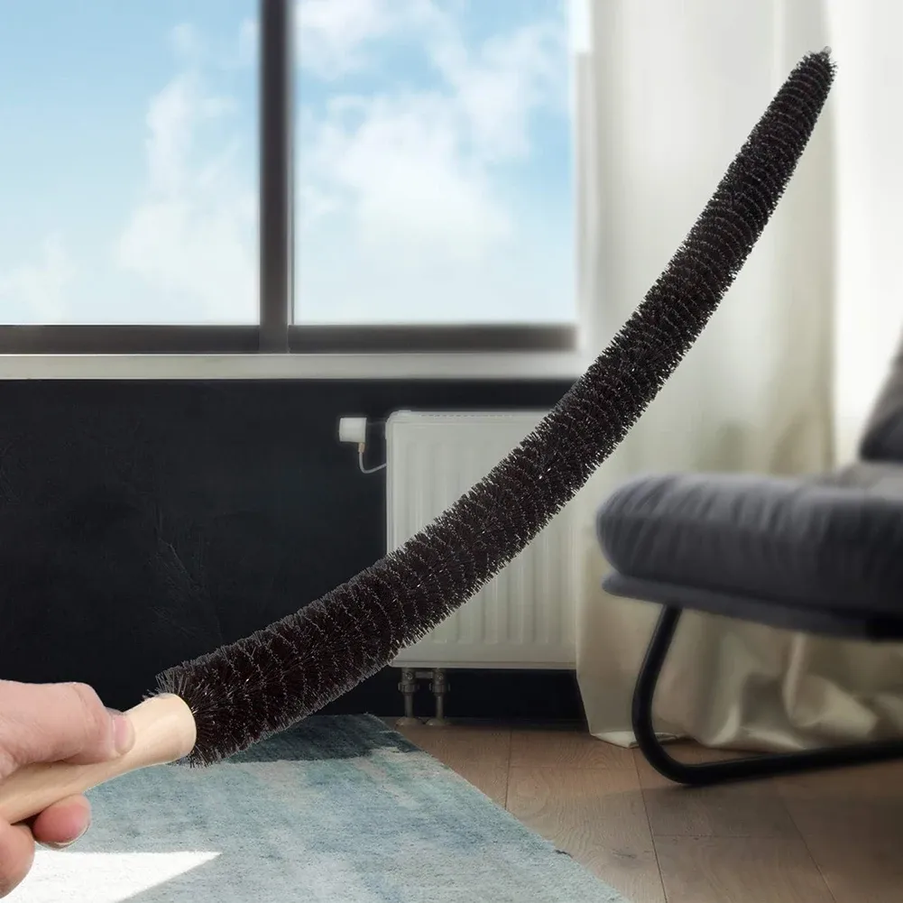 Brosse de nettoyage pour radiateur, détail du poil