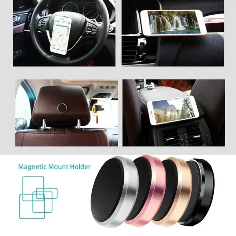 Support de téléphone magnétique universel pour voiture, fixation murale autocollante, compatible iPhone, Xiaomi, Huawei, Samsung 6