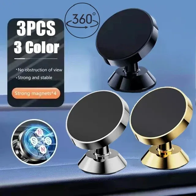 Support de téléphone magnétique universel pour voiture, fixation murale autocollante, compatible iPhone, Xiaomi, Huawei, Samsung 15