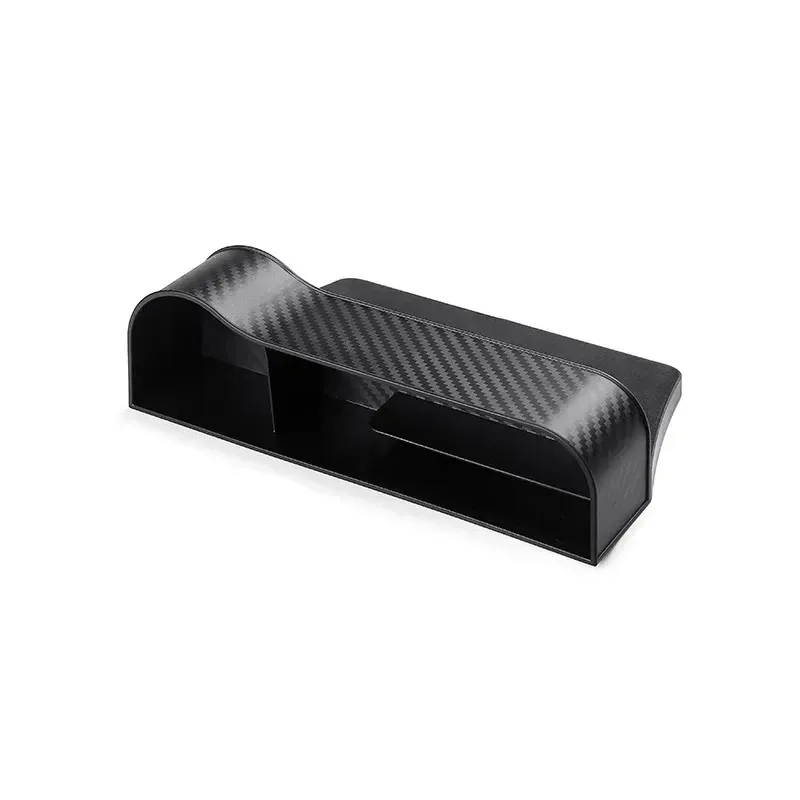 Organisateur de siège auto avec rangement pour fentes de siège, support de remplissage pour portefeuille, téléphone et briquet, boîte de rangement de poche pour voiture 6