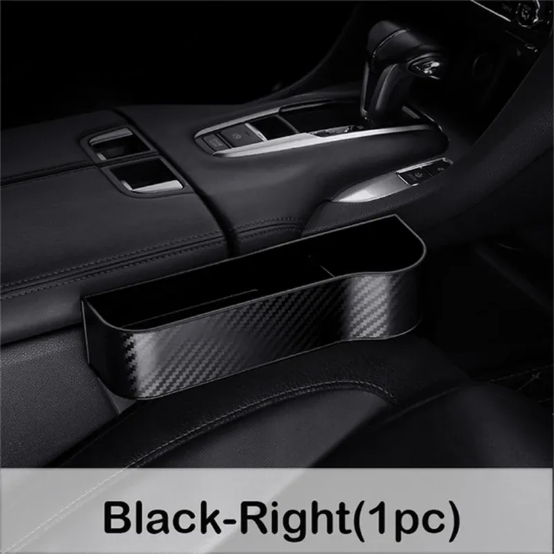 Organisateur de siège auto avec rangement pour fentes de siège, support de remplissage pour portefeuille, téléphone et briquet, boîte de rangement de poche pour voiture 8