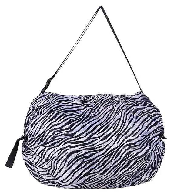 Sac à main CamSolomon grande capacité avec poignée, pliable, idéal pour le voyage et les courses 33