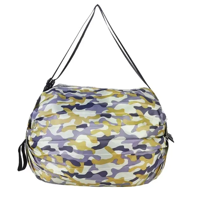 Sac à main CamSolomon grande capacité avec poignée, pliable, idéal pour le voyage et les courses 11