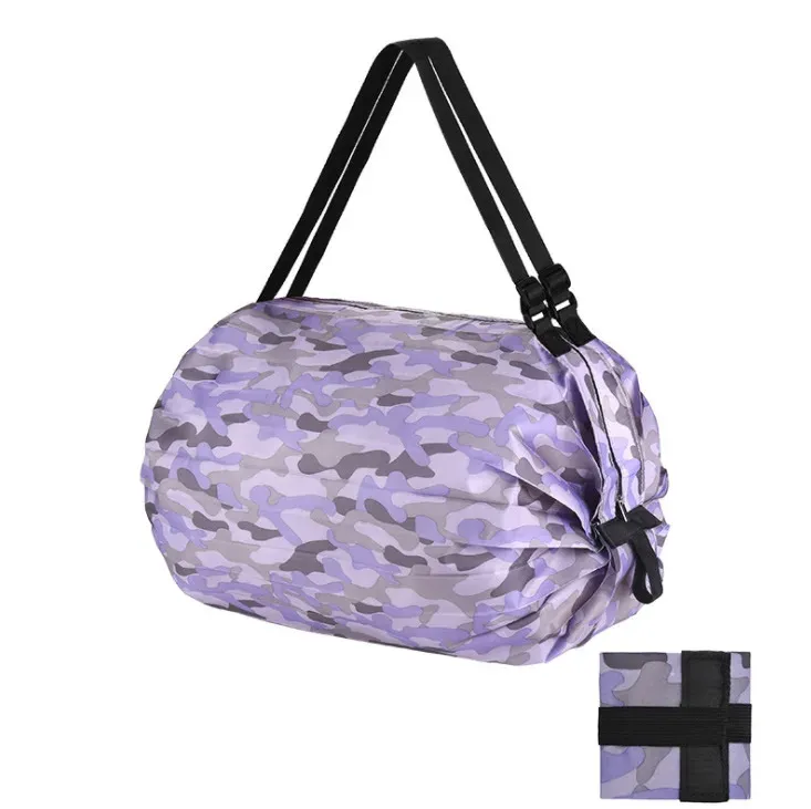 Sac à main CamSolomon grande capacité avec poignée, pliable, idéal pour le voyage et les courses 27