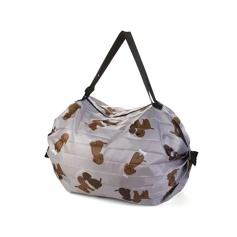 Sac à main CamSolomon grande capacité avec poignée, pliable, idéal pour le voyage et les courses 34