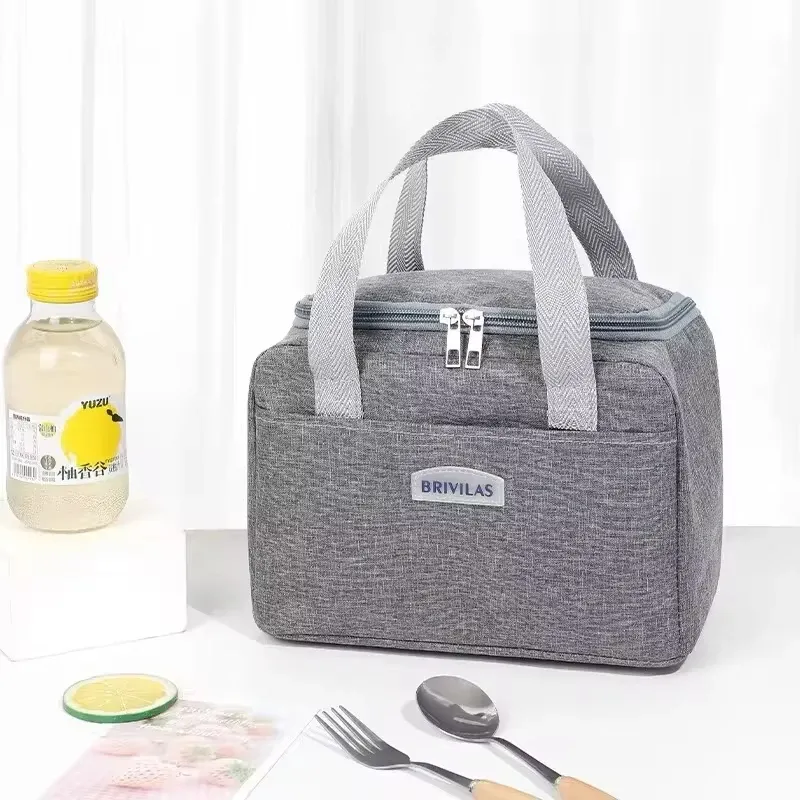 Sac à déjeuner portable isotherme pour femme, étanche, avec bandoulière 3