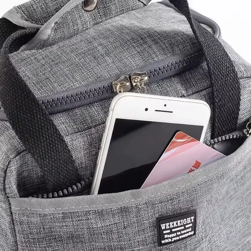 Sac à déjeuner portable isotherme pour femme, étanche, avec bandoulière 6