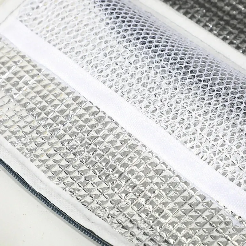 Sac à déjeuner isotherme, détail des matières