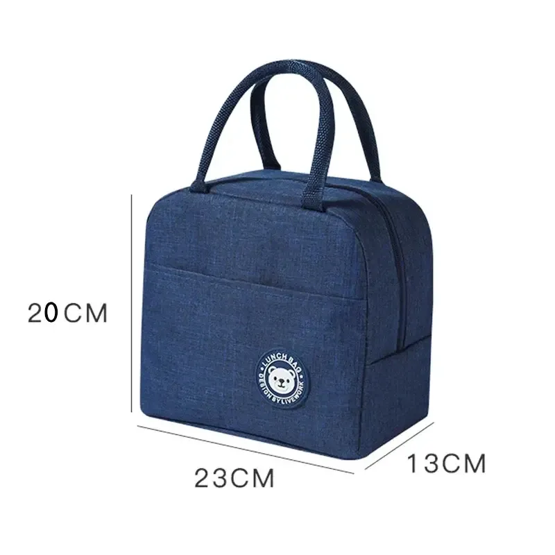 Sac à déjeuner isotherme, détail du design