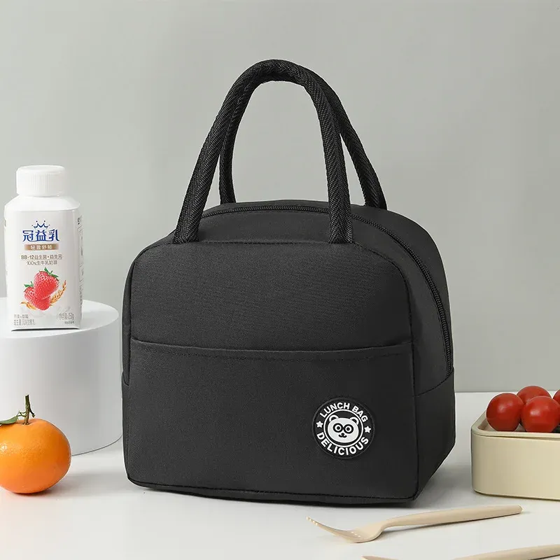 Sac à déjeuner portable isotherme pour femme, étanche, avec bandoulière 10