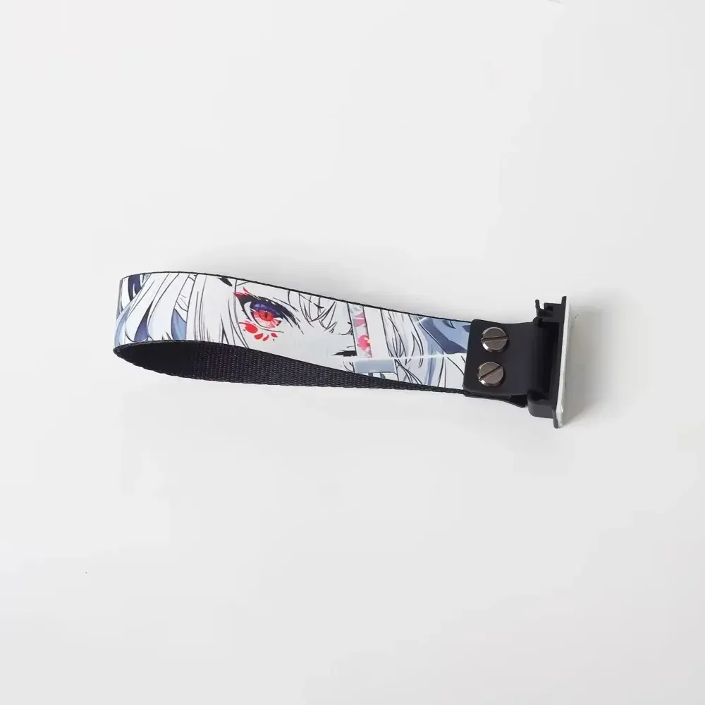 Vue d'ensemble de la sangle de clavier Wooting ATK68 motif Drunk Throw
