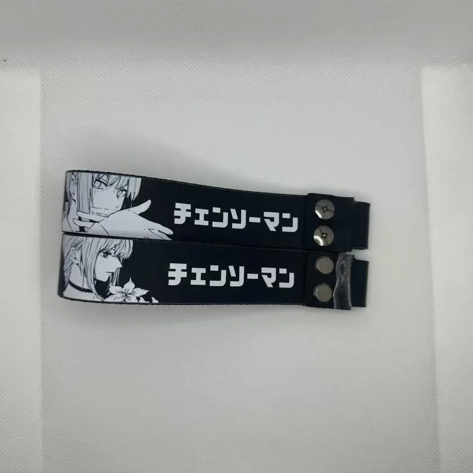 Sangle de clavier installée, vue latérale