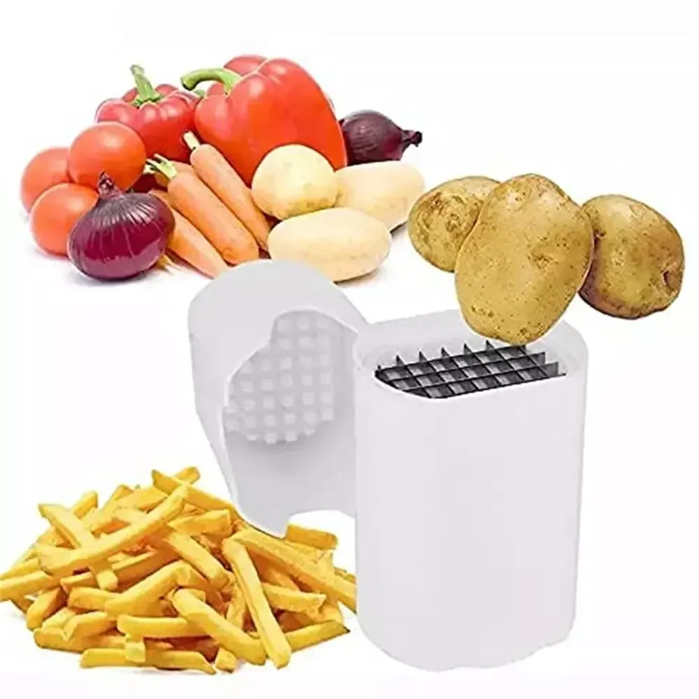 Coupe-frites et coupe-légumes naturel, trancheur de feuilles de légumes, éplucheur à pommes de terre, hachoir à légumes, gadget de cuisine 2