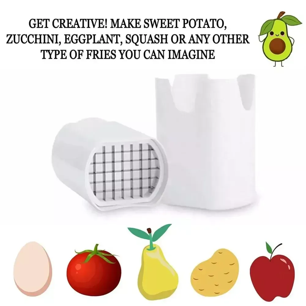 Coupe-frites et coupe-légumes naturel, trancheur de feuilles de légumes, éplucheur à pommes de terre, hachoir à légumes, gadget de cuisine 5