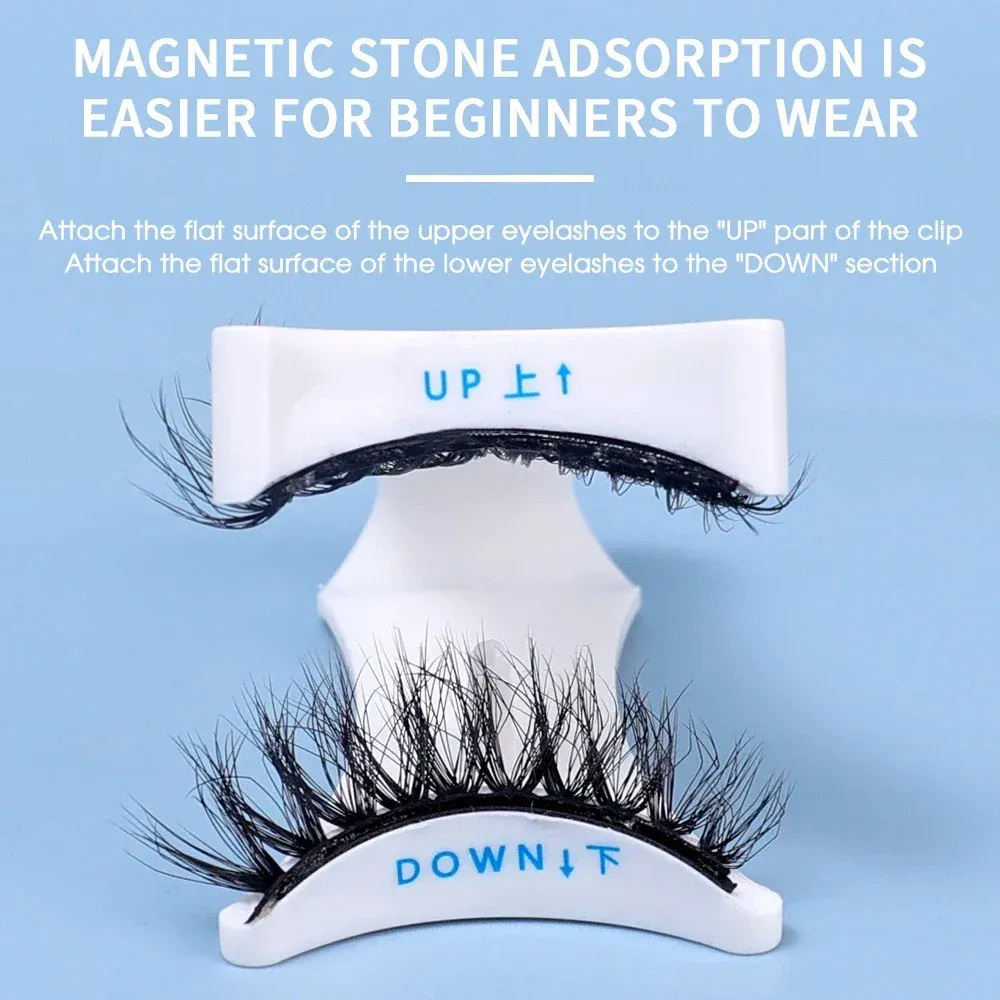 Applicateur professionnel de faux cils magnétiques, pince à épiler et recourbe-cils pour maquillage 6
