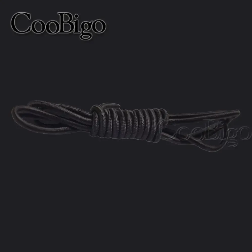 Élastique rond 5 mètres, 1 mm, 2 mm, 3 mm, cordon élastique, corde élastique, bande de caoutchouc, sangle, lacets et accessoires de couture 7