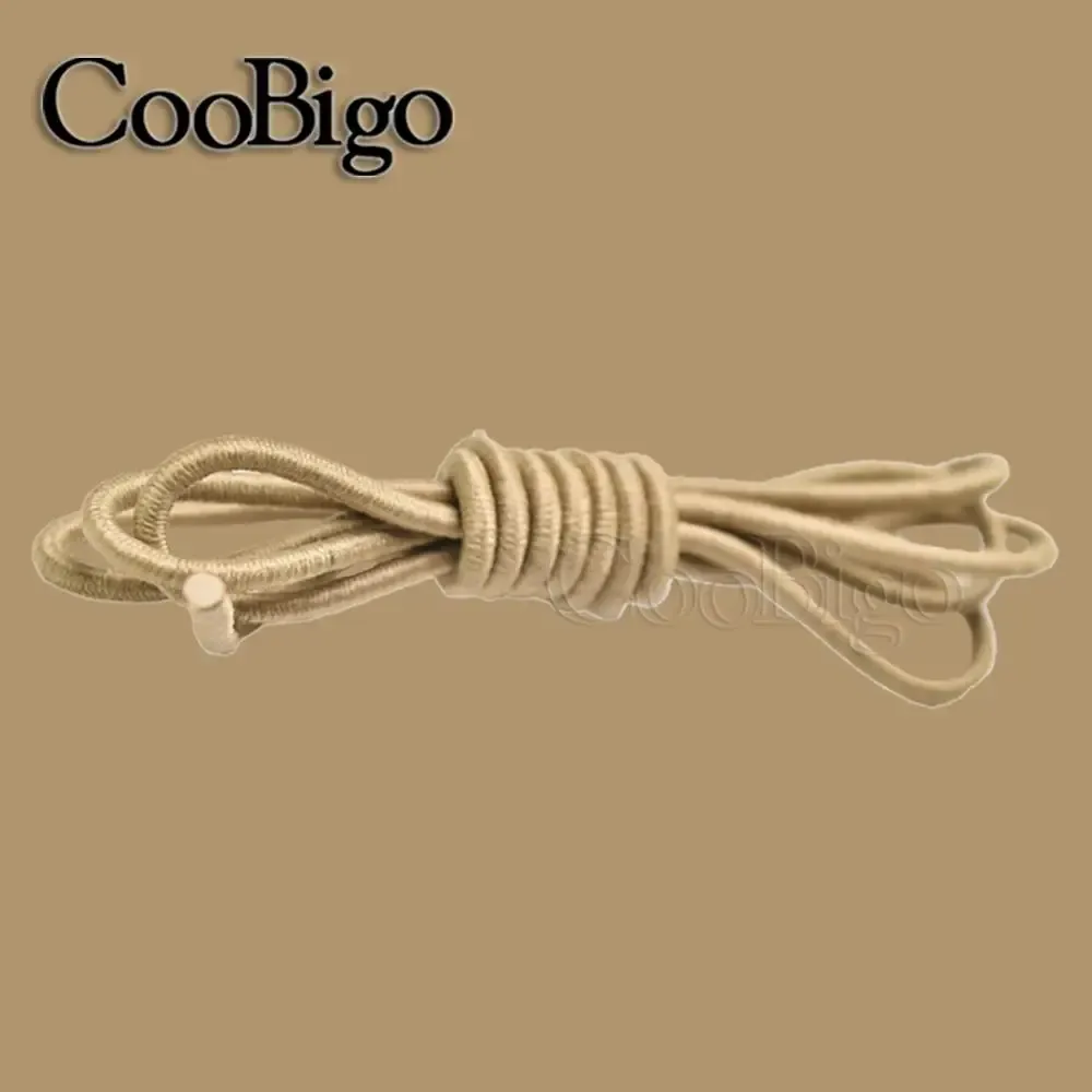 Élastique rond 5 mètres, 1 mm, 2 mm, 3 mm, cordon élastique, corde élastique, bande de caoutchouc, sangle, lacets et accessoires de couture 9