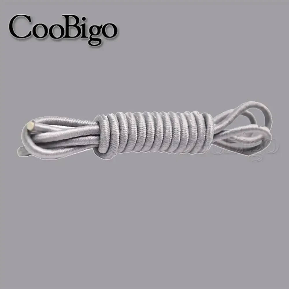 Élastique rond 5 mètres, 1 mm, 2 mm, 3 mm, cordon élastique, corde élastique, bande de caoutchouc, sangle, lacets et accessoires de couture 11