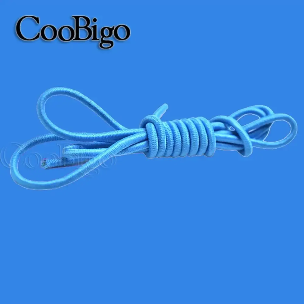 Élastique rond 5 mètres, 1 mm, 2 mm, 3 mm, cordon élastique, corde élastique, bande de caoutchouc, sangle, lacets et accessoires de couture 13