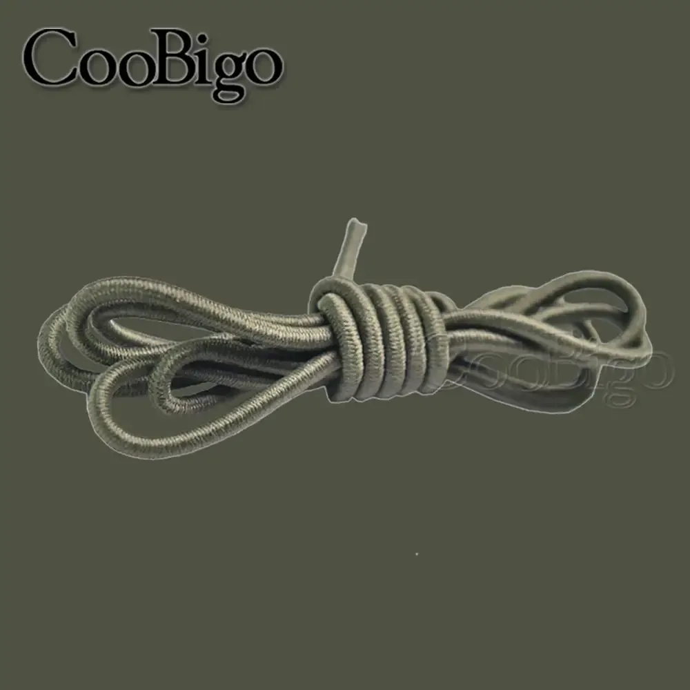 Élastique rond 5 mètres, 1 mm, 2 mm, 3 mm, cordon élastique, corde élastique, bande de caoutchouc, sangle, lacets et accessoires de couture 14