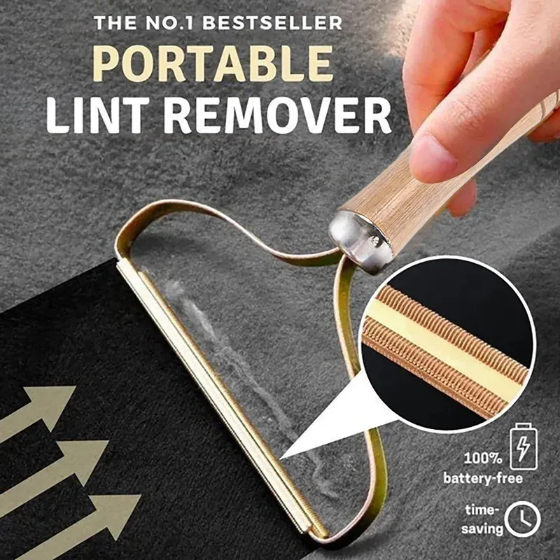 Épilateur à peluches portable, brosse manuelle pour poils d'animaux, rouleau anti-peluches pour canapé, vêtements et livres, rasoir à tissu Fuzz, outil de brossage 3